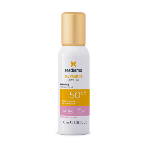 REPASKIN COMFORT GERANIUM SPF50 Спрей-мист солнцезащитный (Герань)